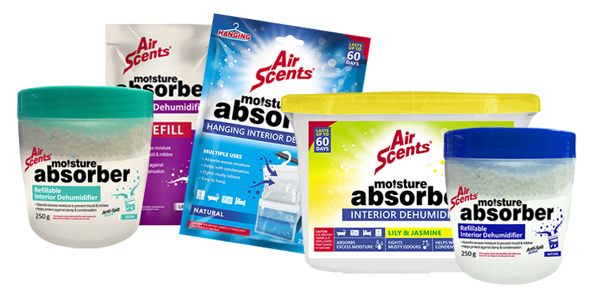 Air Scents Moisture Absorber Range