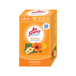 Air Scents Fragrance Pocket Air Freshener – Tropical 6 Pack